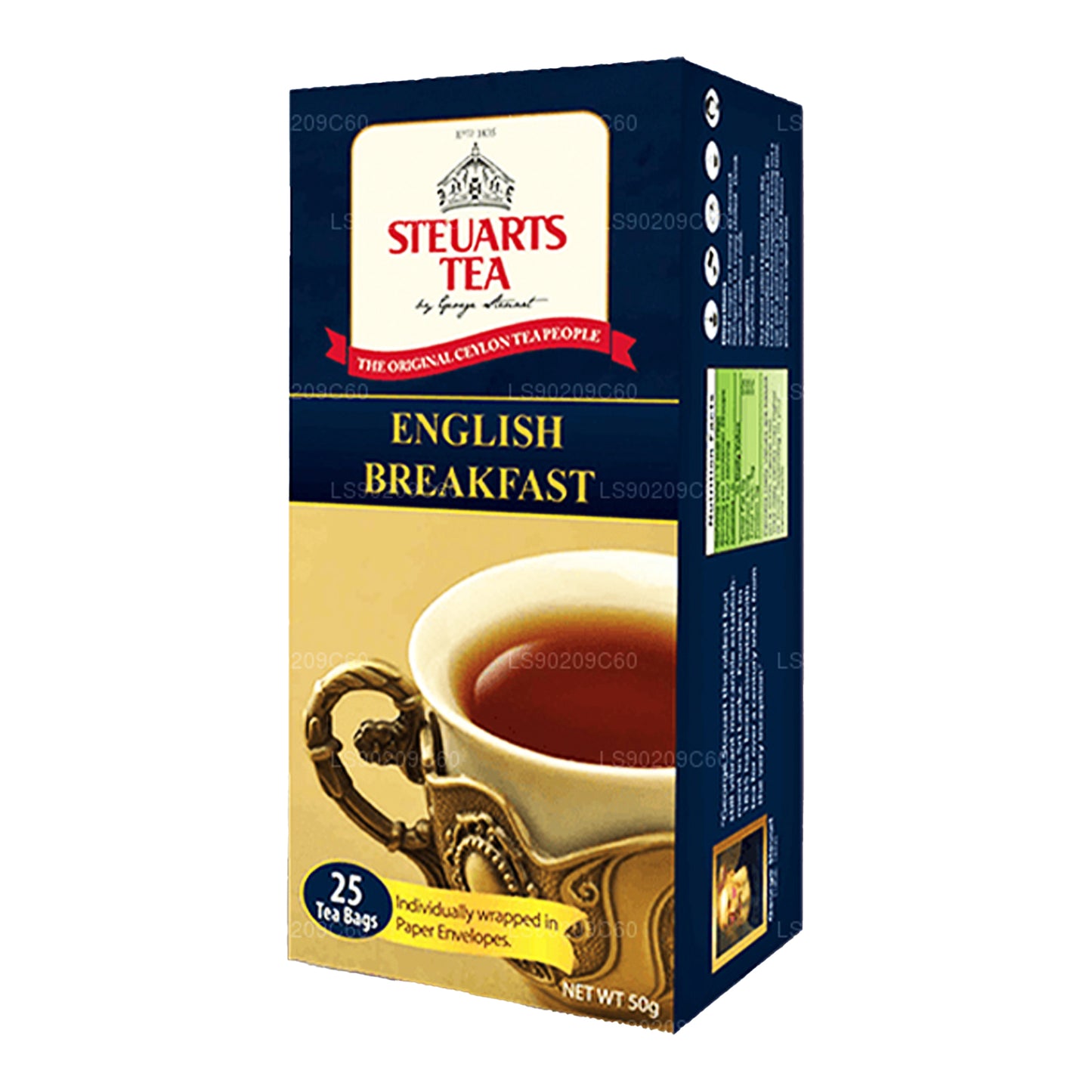 George Steuart inglise hommikusöök tee (50g) 25 teekotid