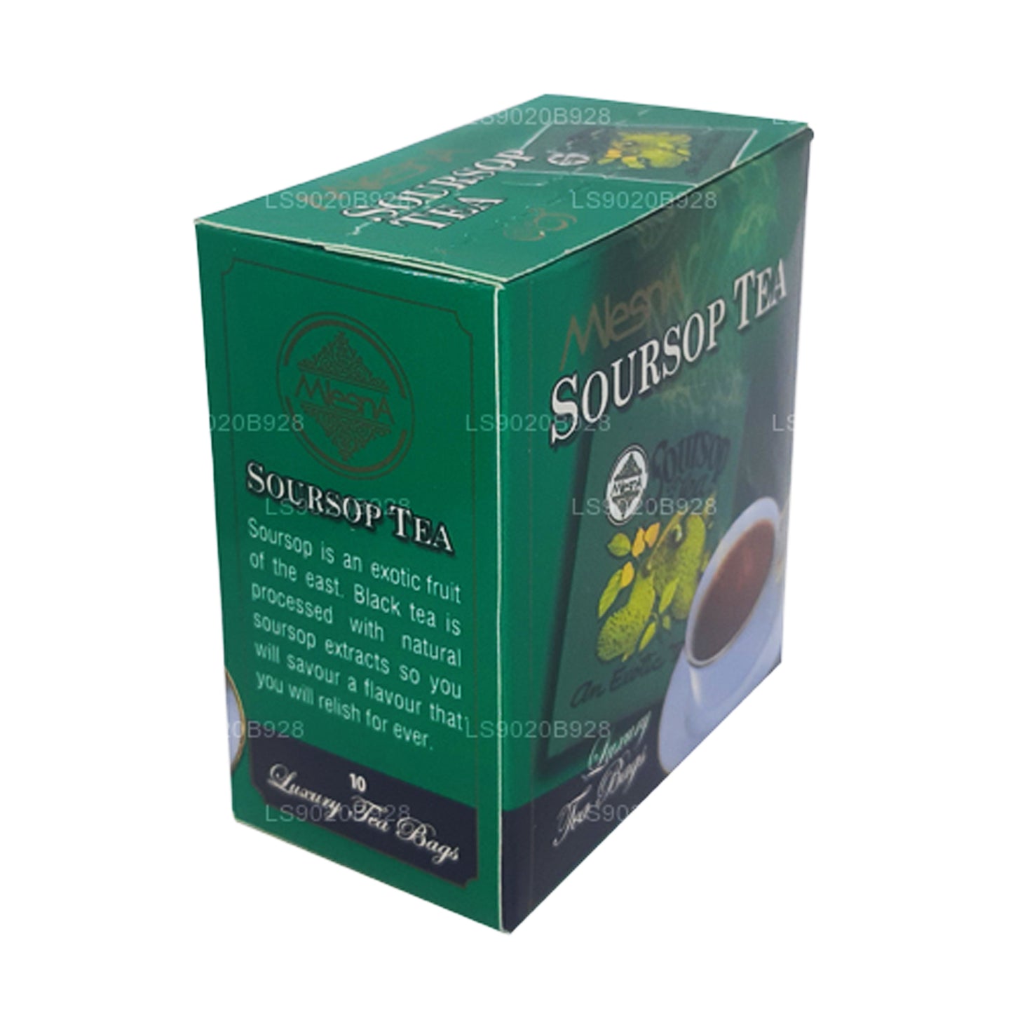 Mlesna Soursop Tea (20g) 10 luksuslikku teekotti