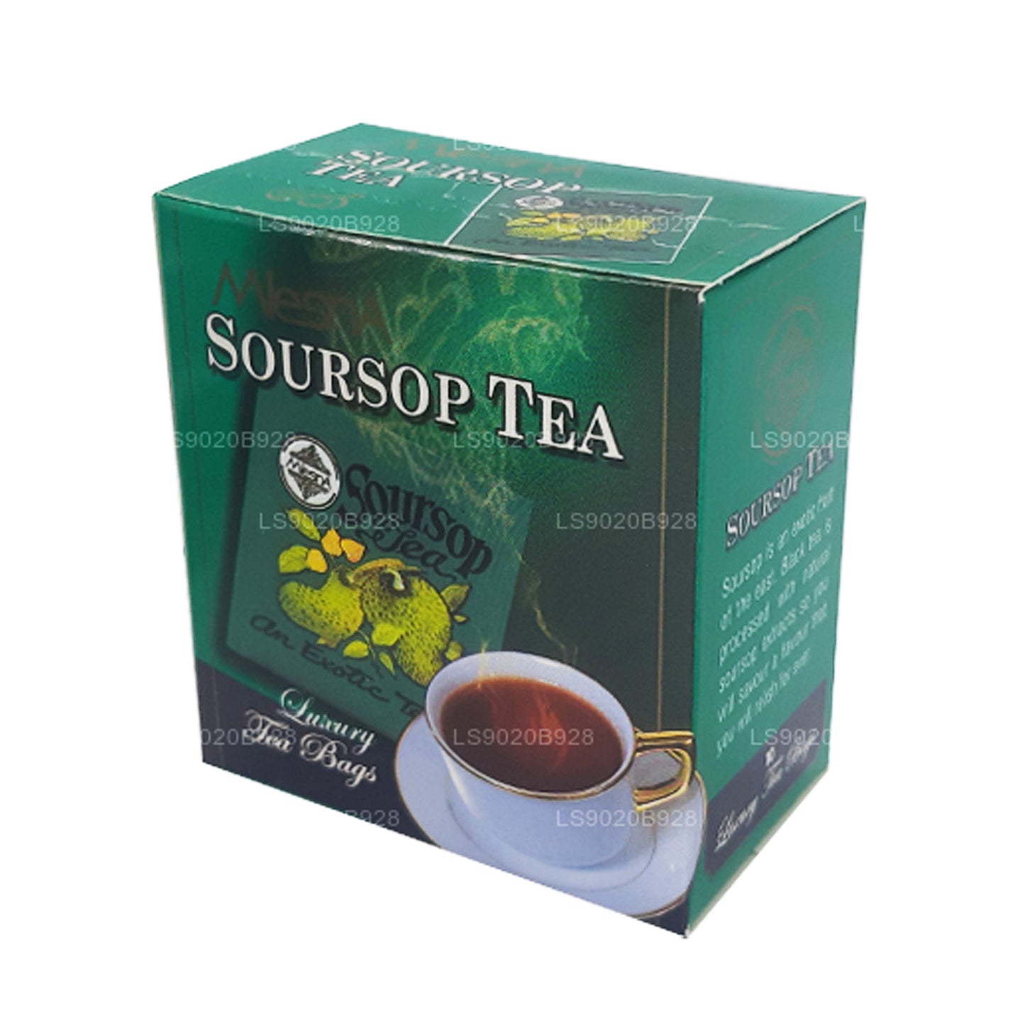 Mlesna Soursop Tea (20g) 10 luksuslikku teekotti