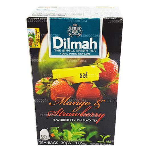 Dilmah Mango ja maasikamaitseline tee (30g) 20 teekotti