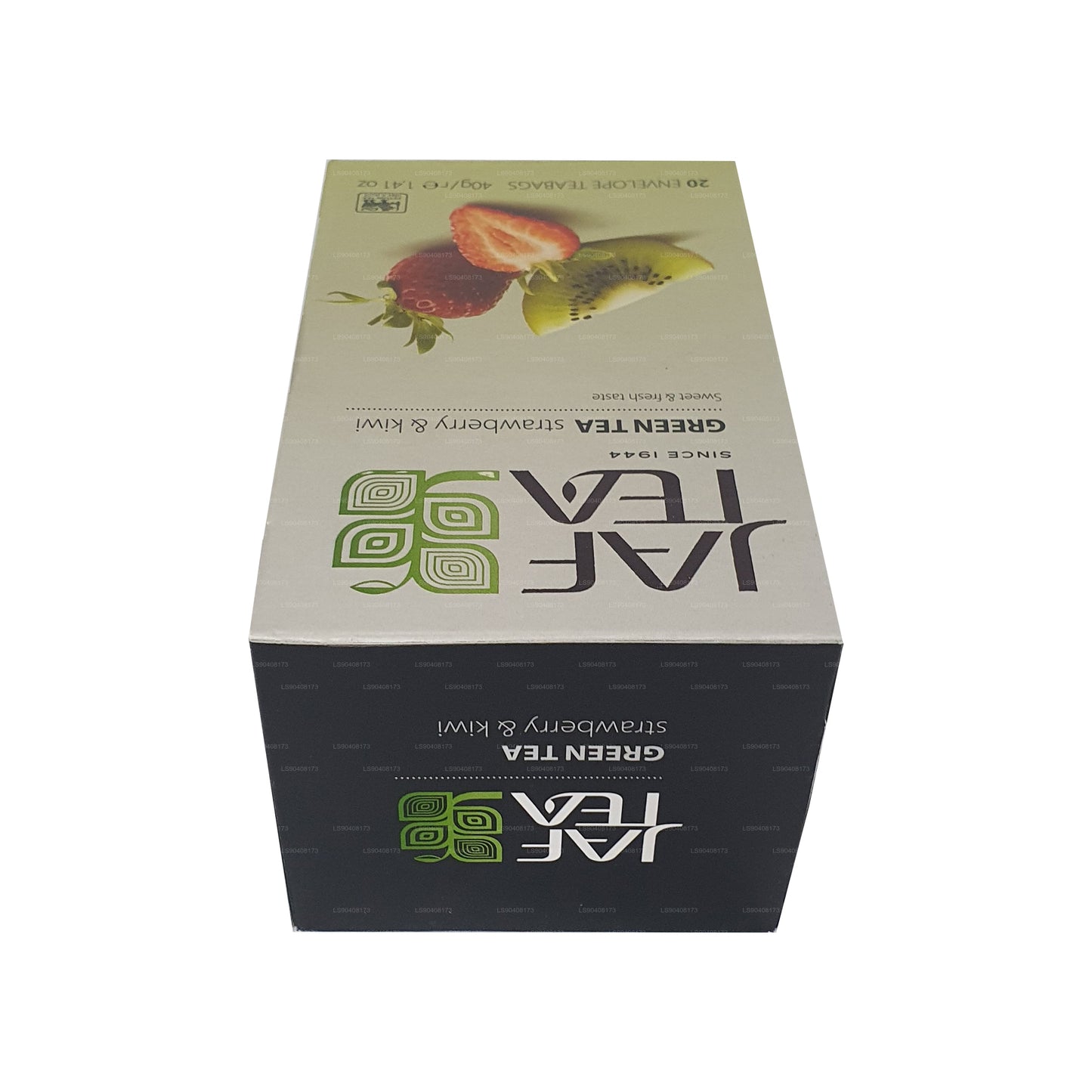 Jaf Tea Pure Green Collection Roheline Tee Maasika ja Kiivi (40g) 20 tee kotid