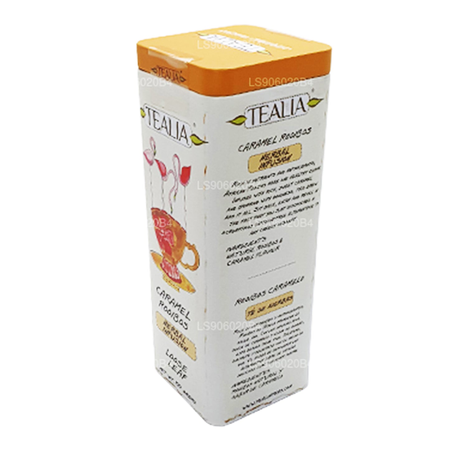 Tealia Karamell Rooibos Lahtine Lehttee (100g)