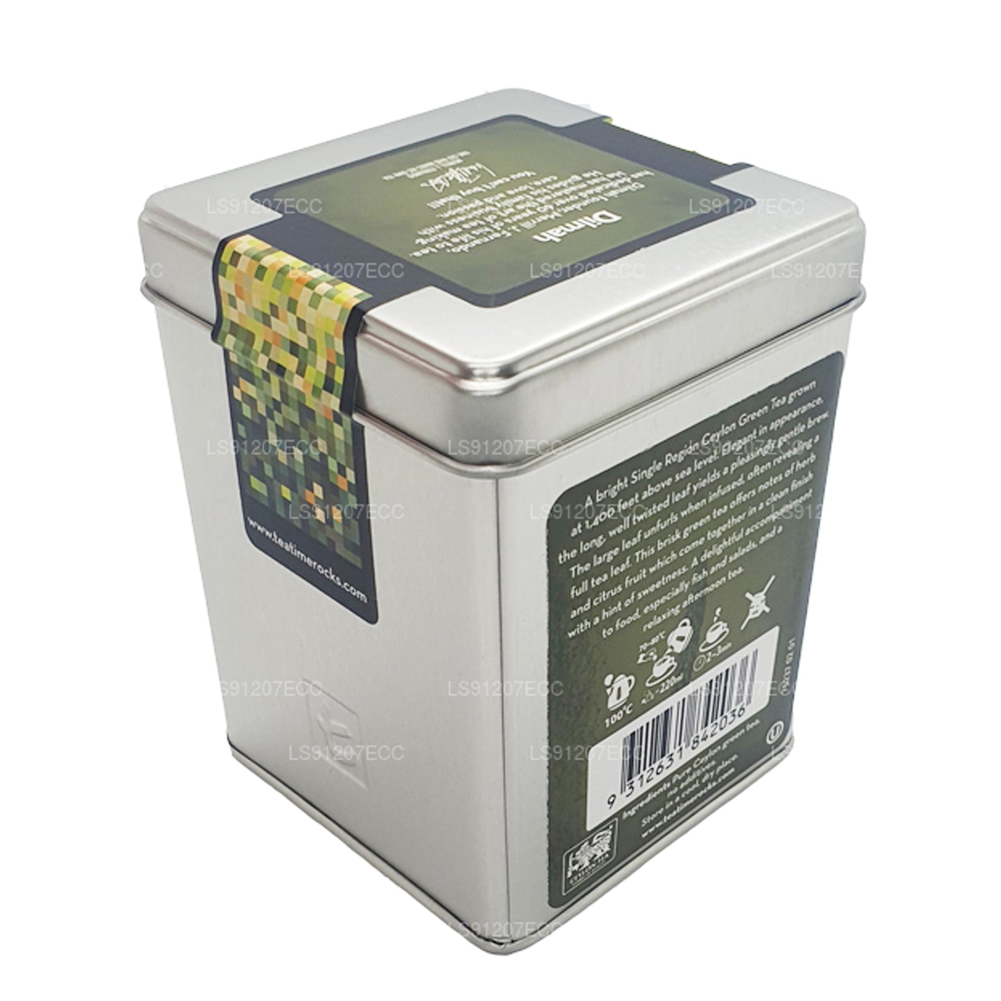 Dilmah T-seeria Ceylon Young Hyson roheline tee (40g) 20 teekotid