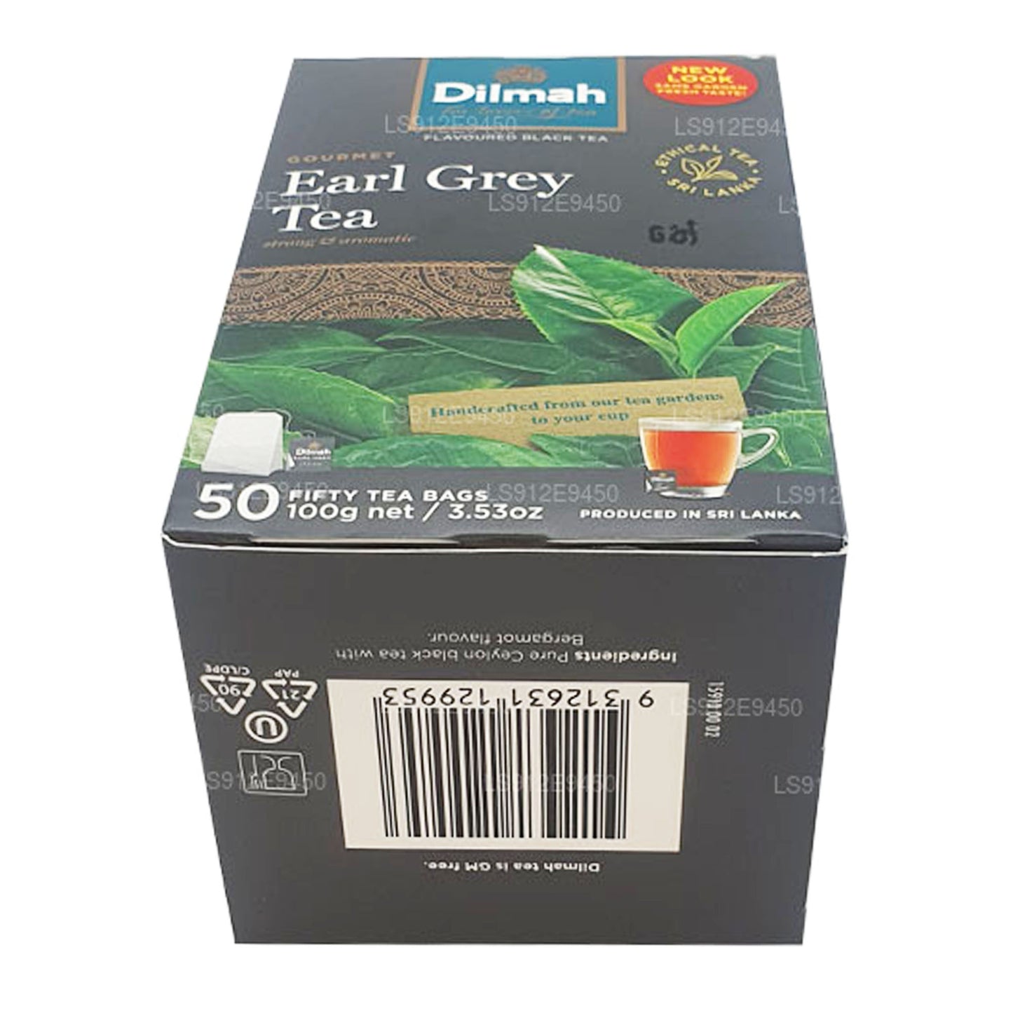 Dilmah Earl Grey 50 teekotid (100g)