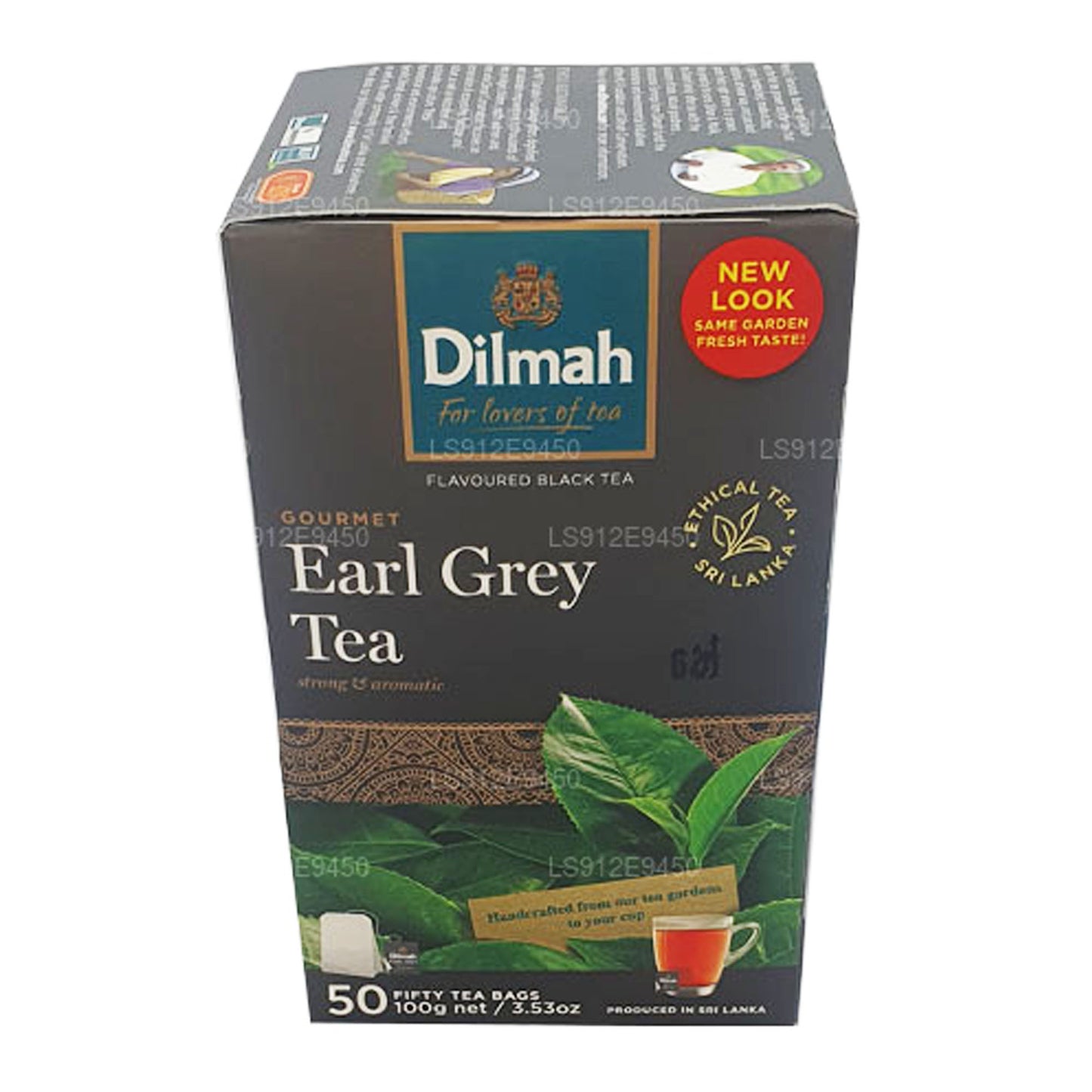 Dilmah Earl Grey 50 teekotid (100g)