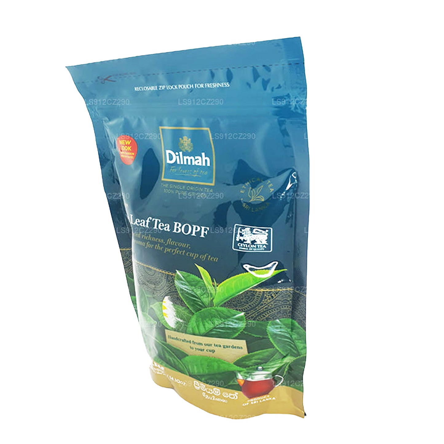 Dilmah Premium Tseiloni lahtised lehed must tee BOPF (400g)