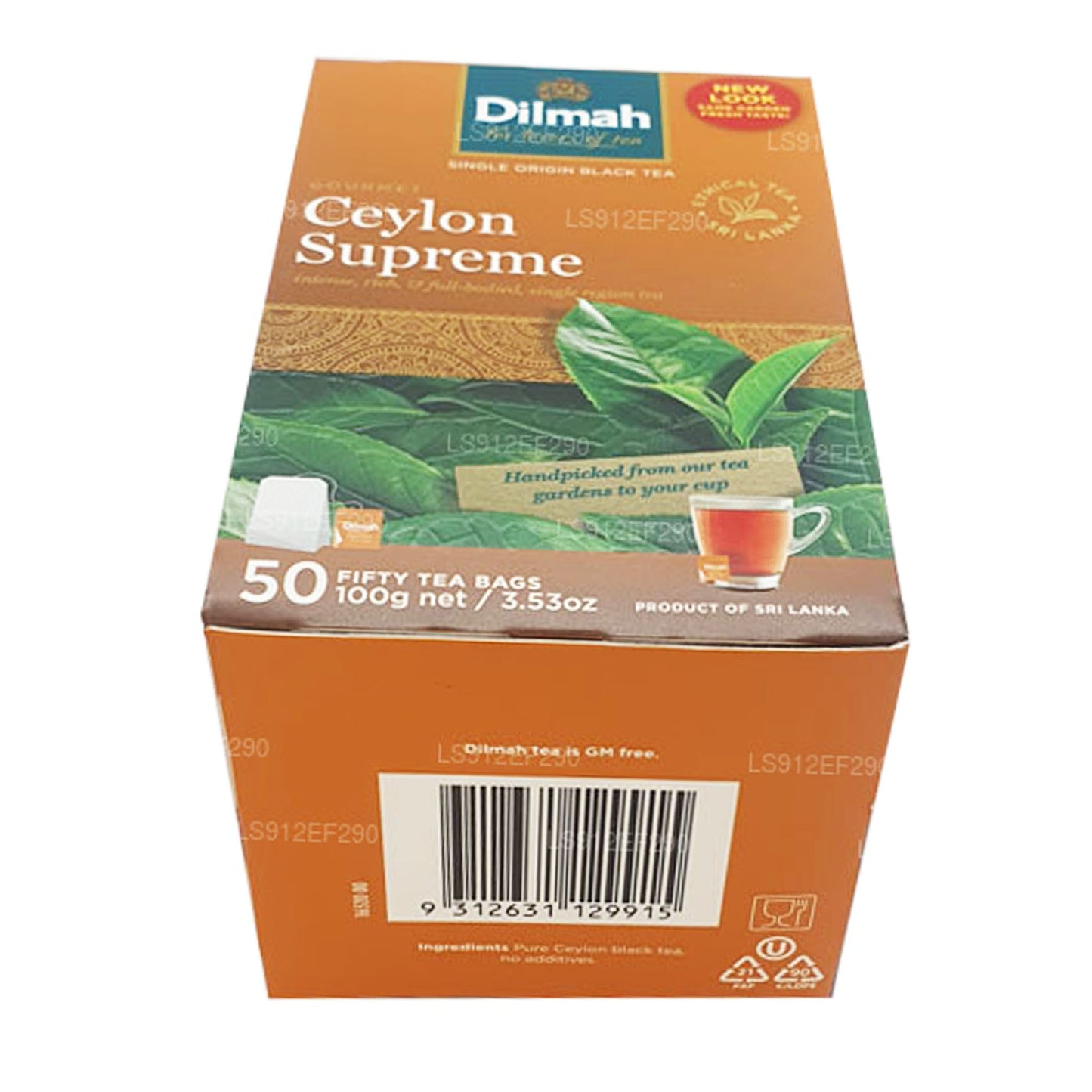 Dilmah Ceylon Supreme (100g) 50 teekotid