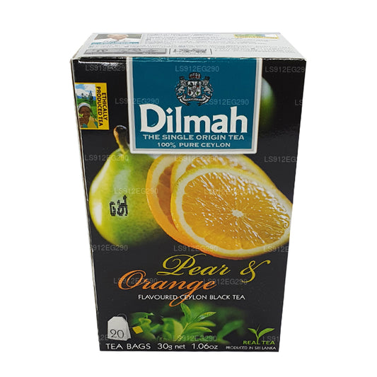Dilmah pirni ja apelsini maitsestatud Tseiloni must tee (30g) 20 tee kotid