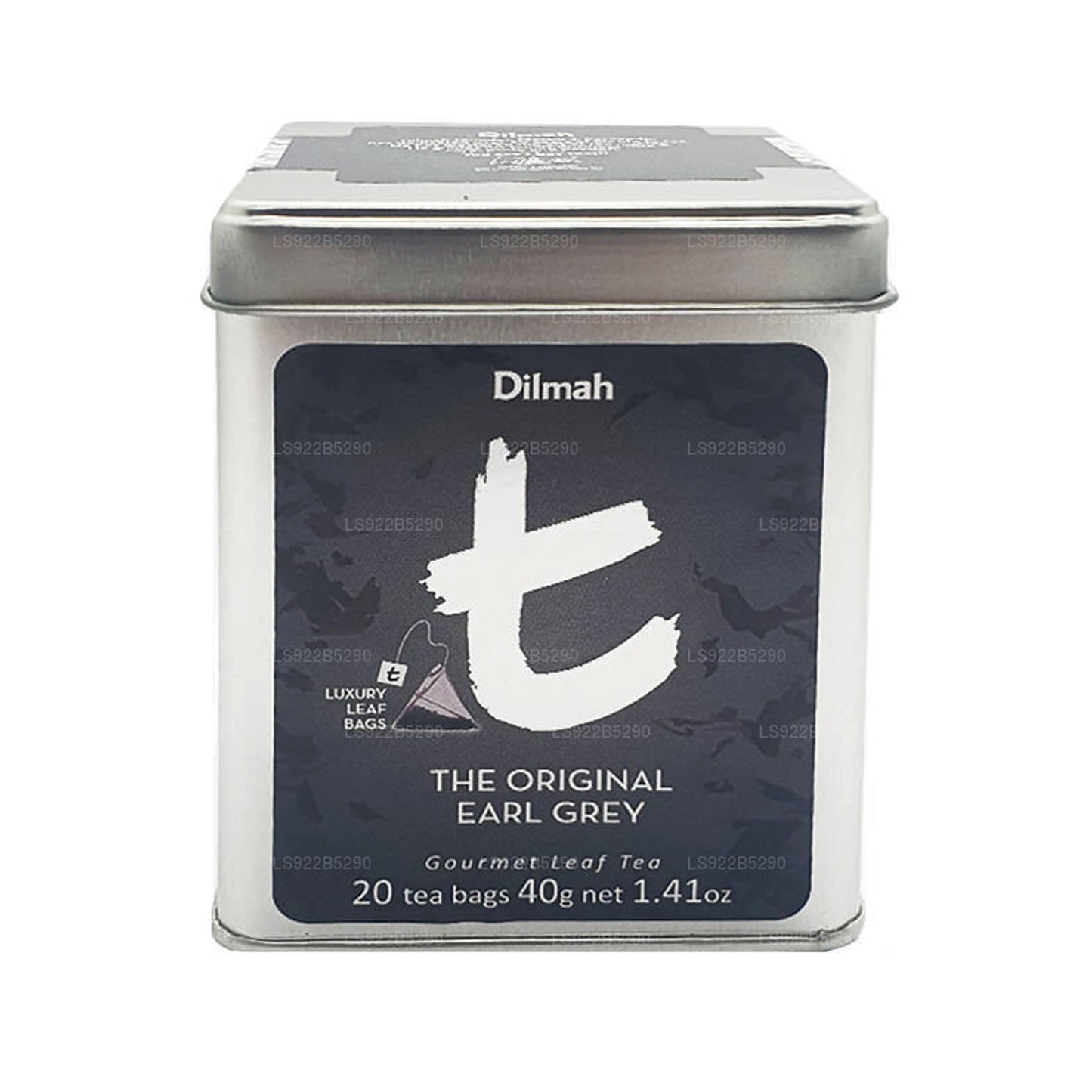 Dilmah T-seeria originaal Earl Grey Tea (40g) 20 teekotid