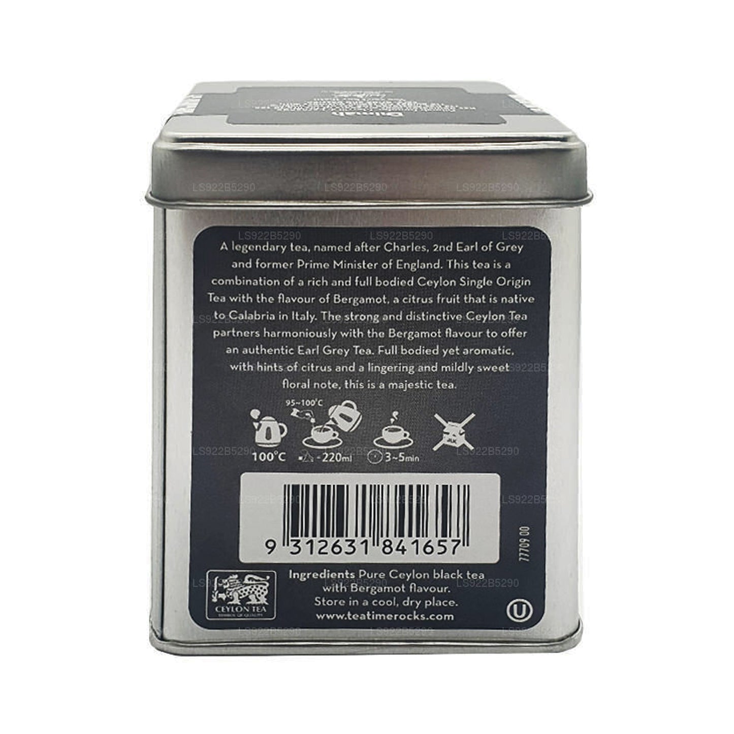 Dilmah T-seeria originaal Earl Grey Tea (40g) 20 teekotid