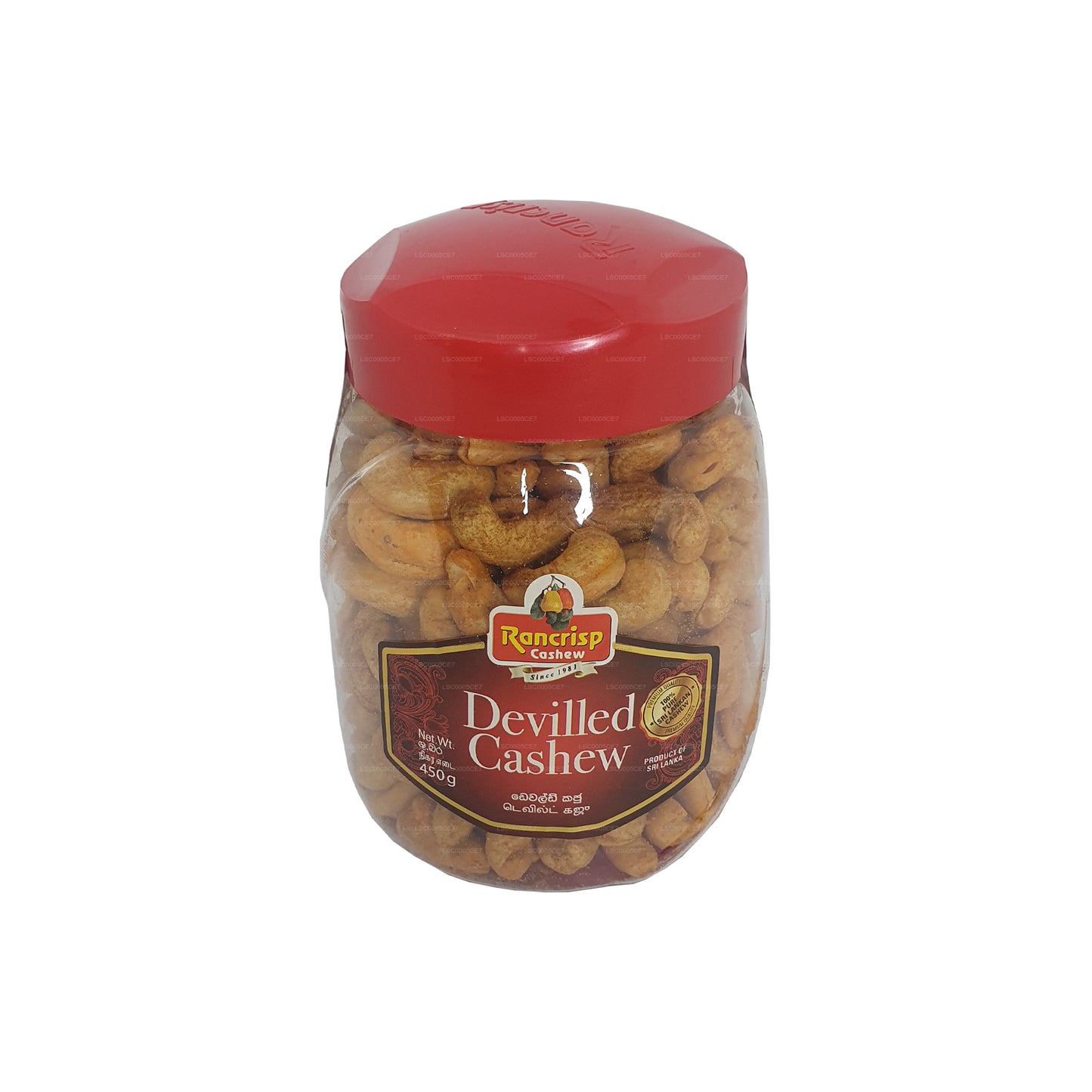 Rancrisp devilleeritud kašupähklid (100g)