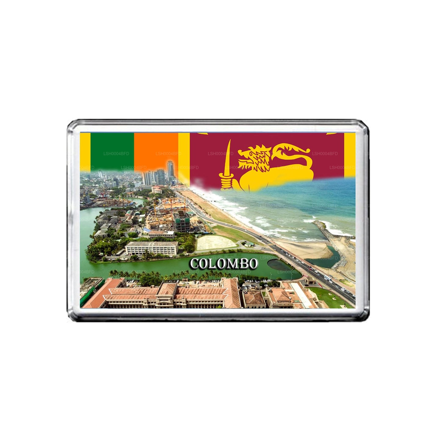 Colombo City Külmik Magnet