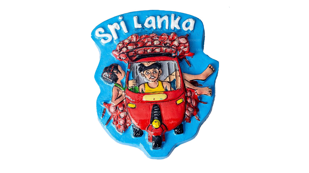 Luv SL Thambili Man in Tuk Külmik Magnet