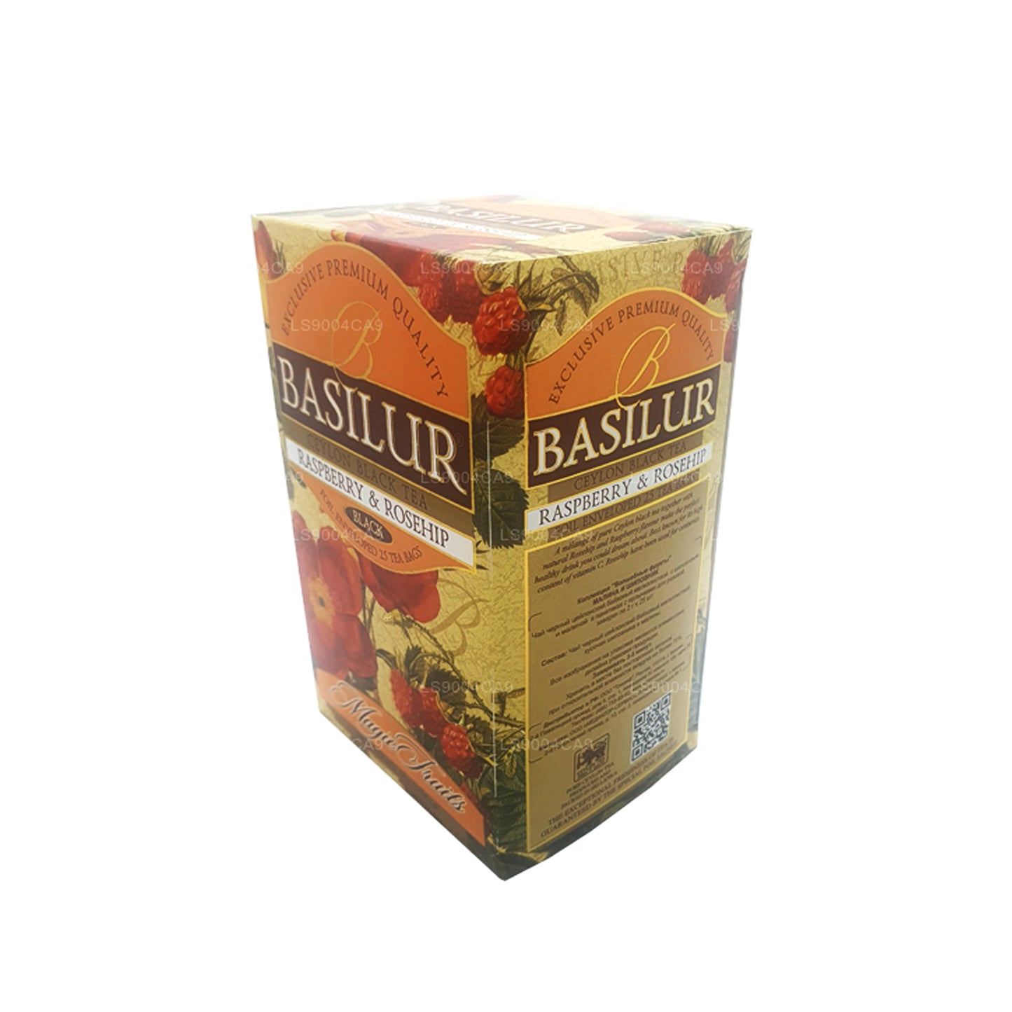 Basilur Magic Puuviljad Vaarika ja Kibuvitsa (50g) 25 Teekotid