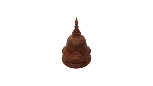 Buddha Stupas Wood Color (H-4 tolli W-3 tolli)