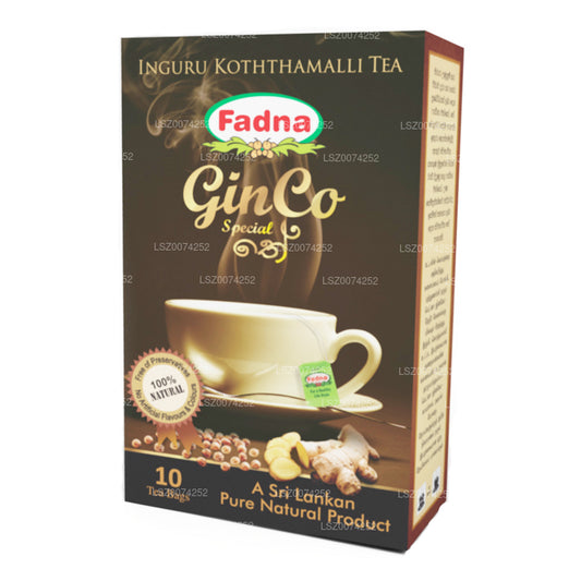 Fadna Ingveri ja koriandri maitsestatud tee (20g) 10 teekotid