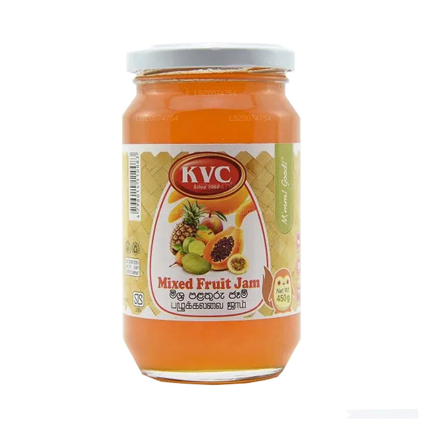 KVC puuviljasegu moos (450g)