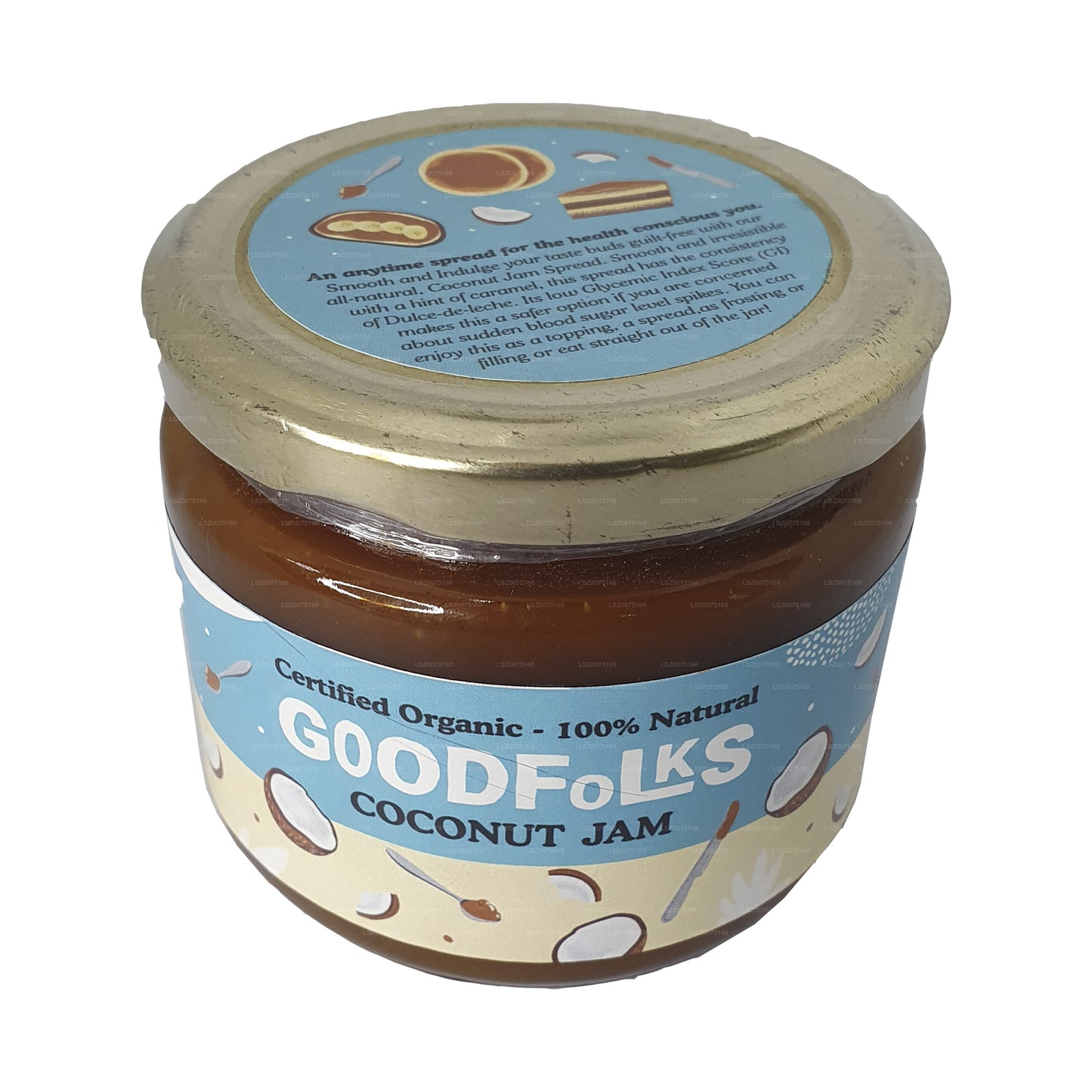 Goodfolks looduslik kookospähkli moos (330g)