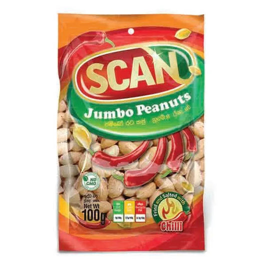 Scan Chilli Jumbo maapähklid (100g)