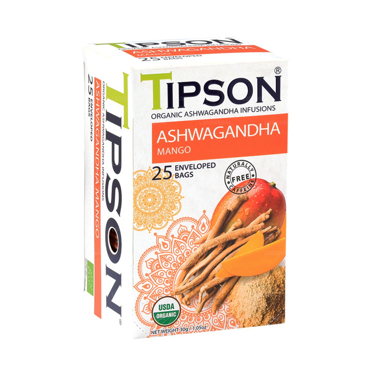 Tipson Orgaaniline Ashwagandha mango tee (30g)