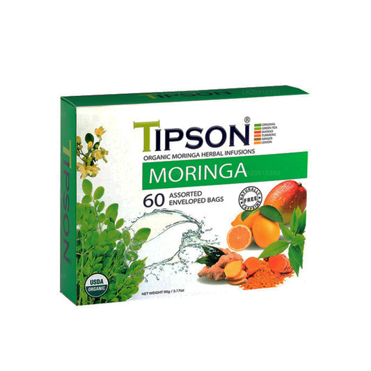 Tipson Tee Orgaaniline Moringa Erinevad (90g)