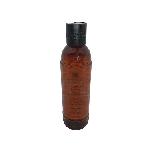 Spa Ceylon Sandalwood Vetiver juuksepuhastusvahend (250ml)