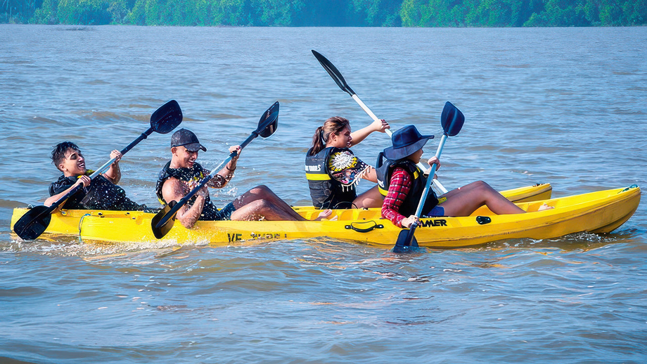 Kayaking from Bolgoda Lake