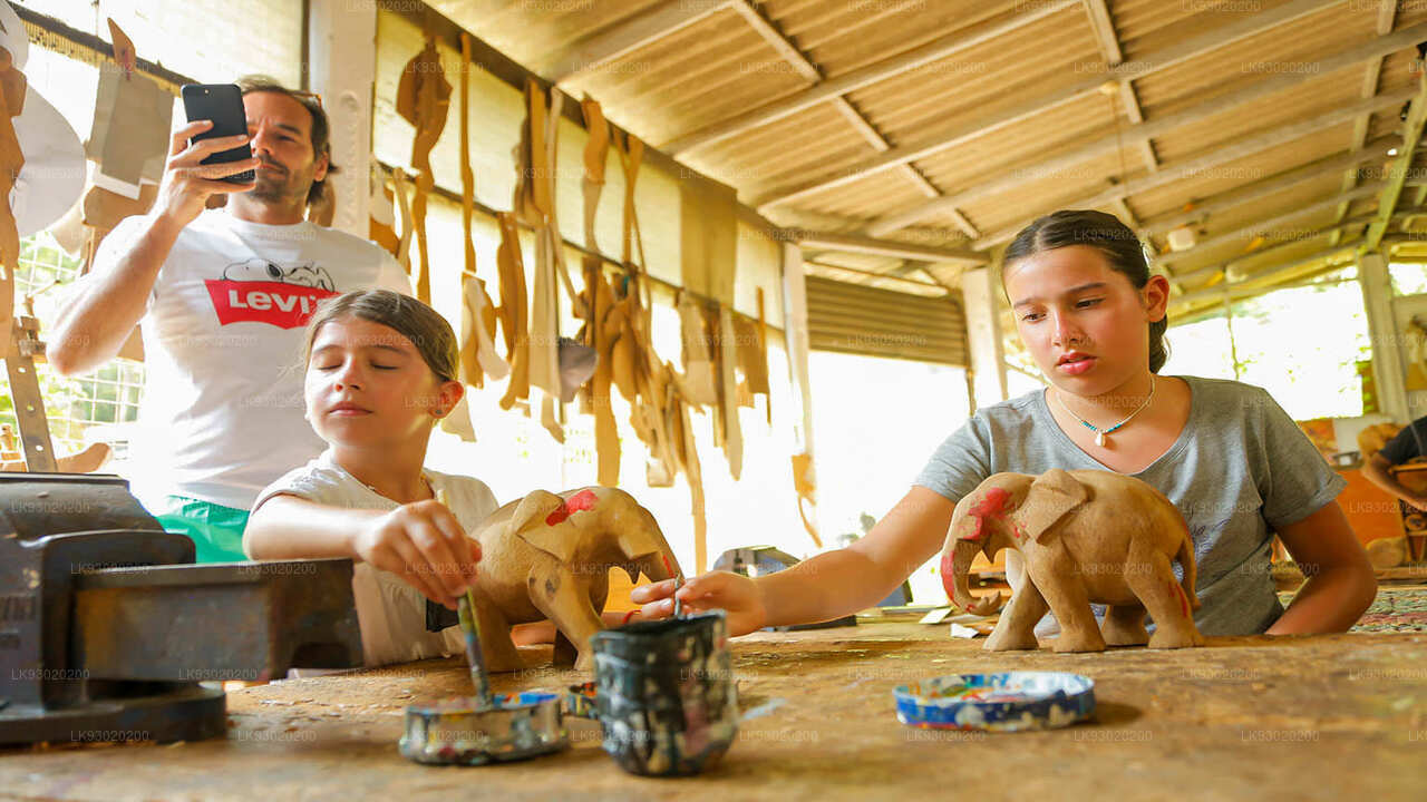 Wood Carving and Painting Experience from Kandy