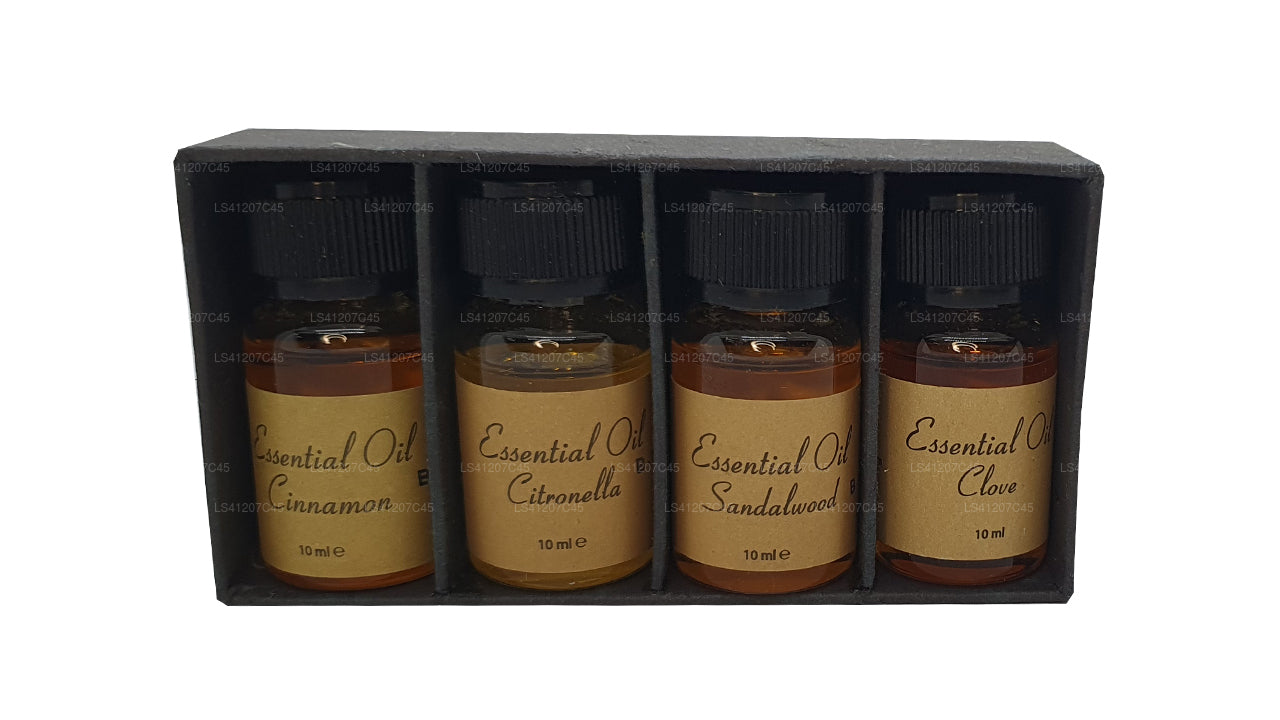 Siddhalepa Eeterlike õlide pakend (4 x 10ml)