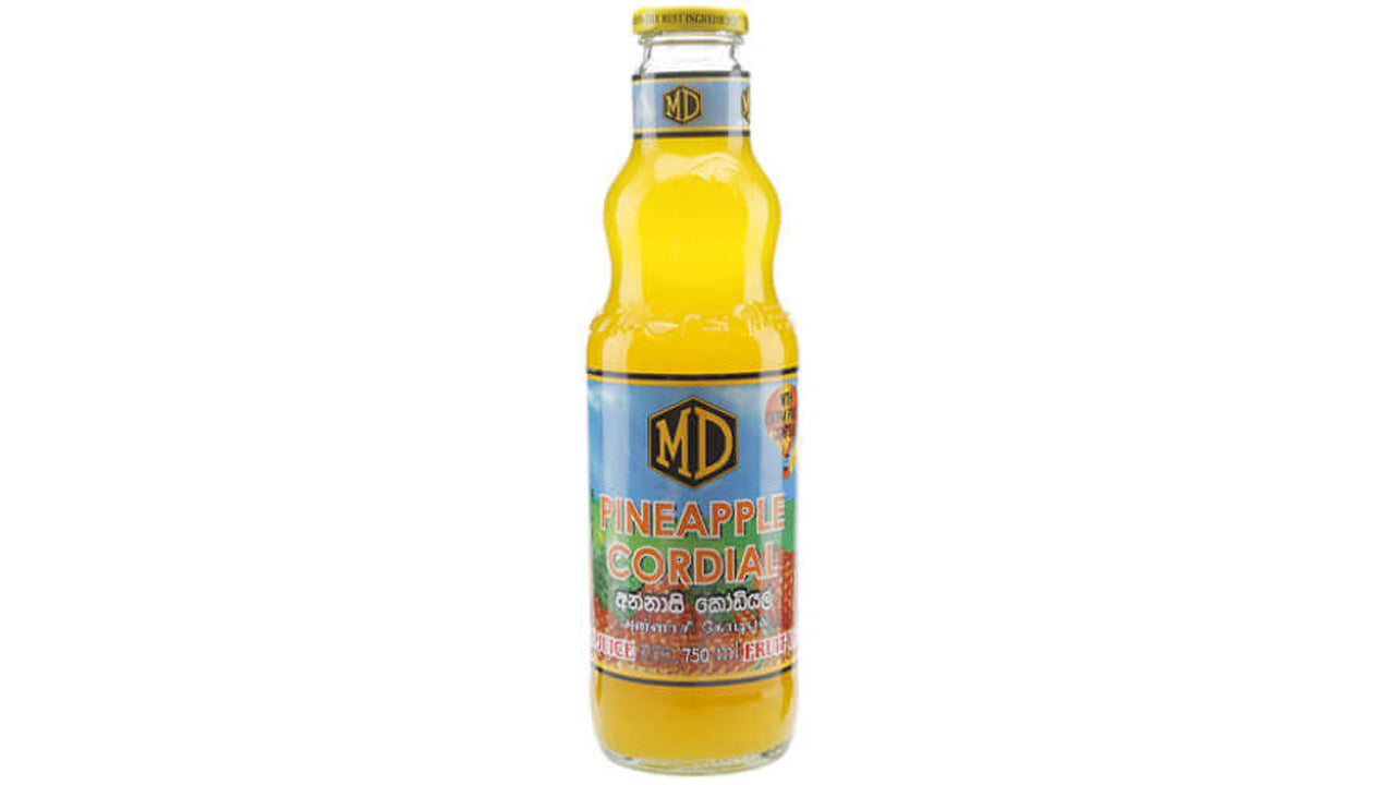 MD Pineapple Cordial (750ml)