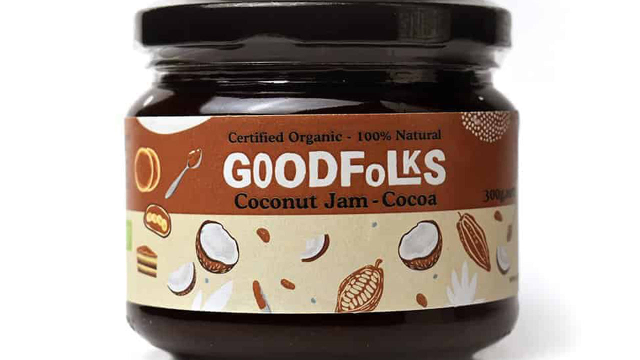 Goodfolks Kookospähkli moos kakaoga (300g)