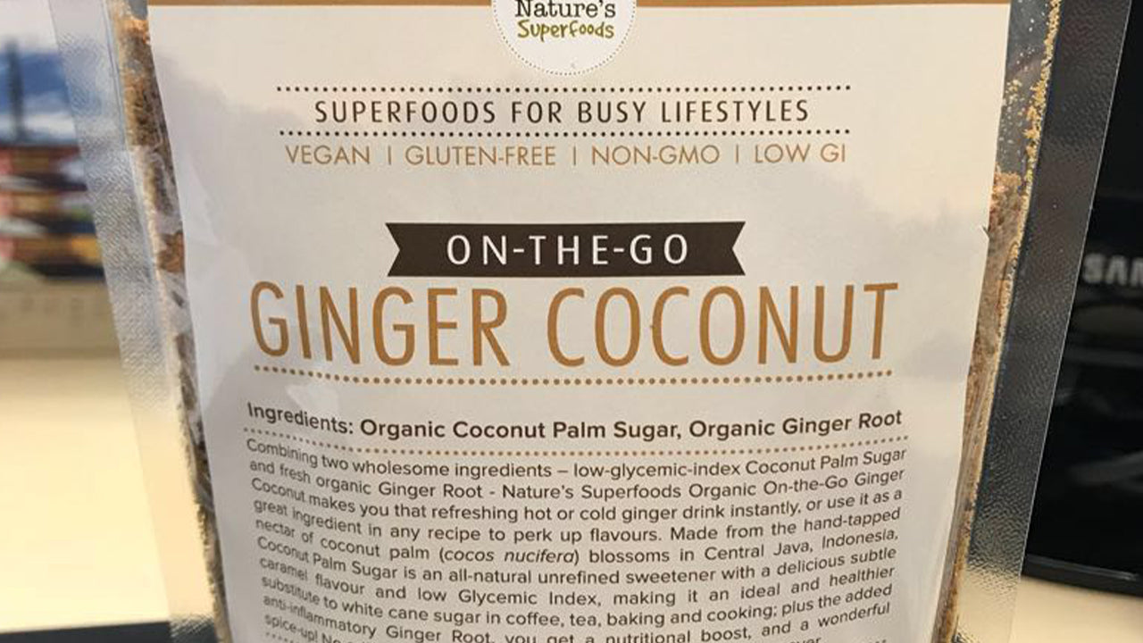 Ginger Coconut Sugar (500g)