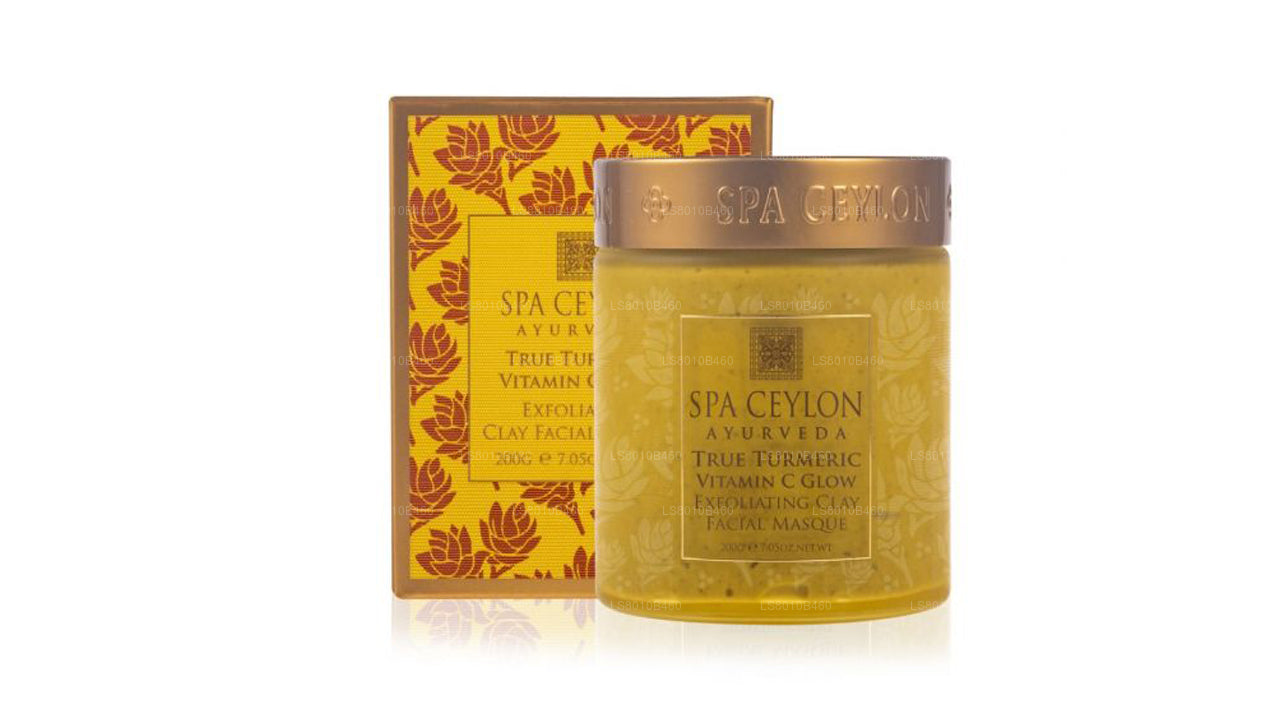 Spa Ceylon True Turmeric - Vitamine C Glow - Kooriv savi näomask (200g)