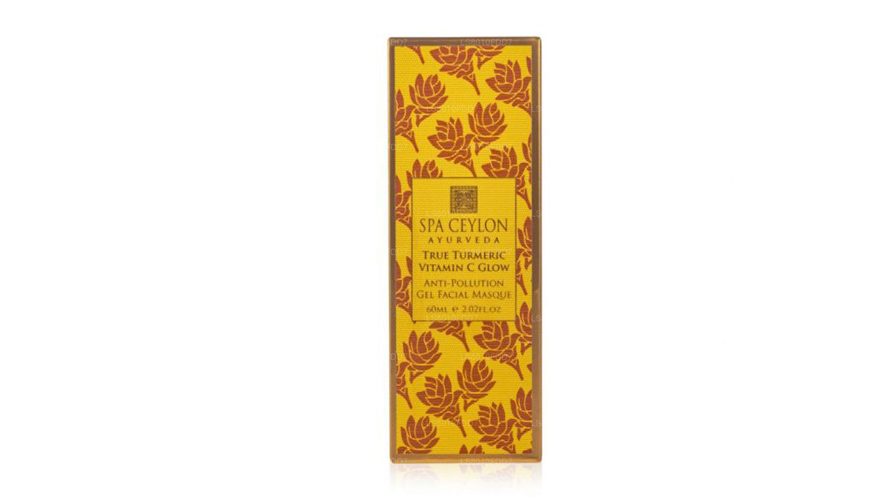 Spa Ceylon True Kurkum Vitamine C Glow Reostusvastane geel näomask (60ml)