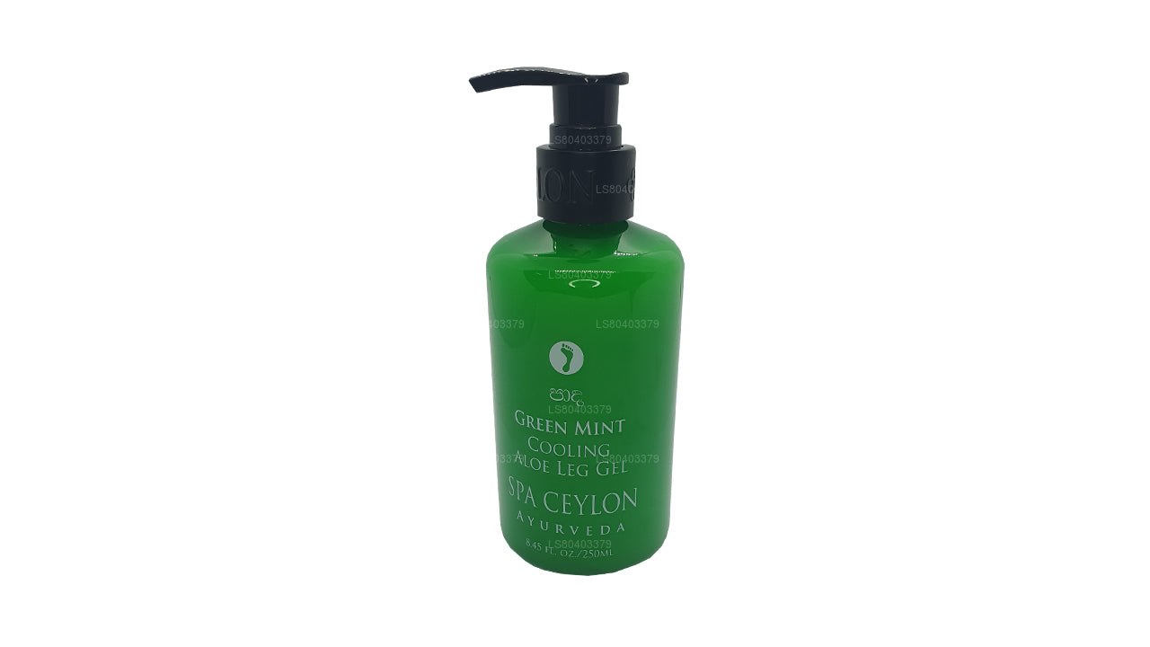 Spa Ceylon Roheline Mint Jahutav Aloe Jalgeel (250ml)