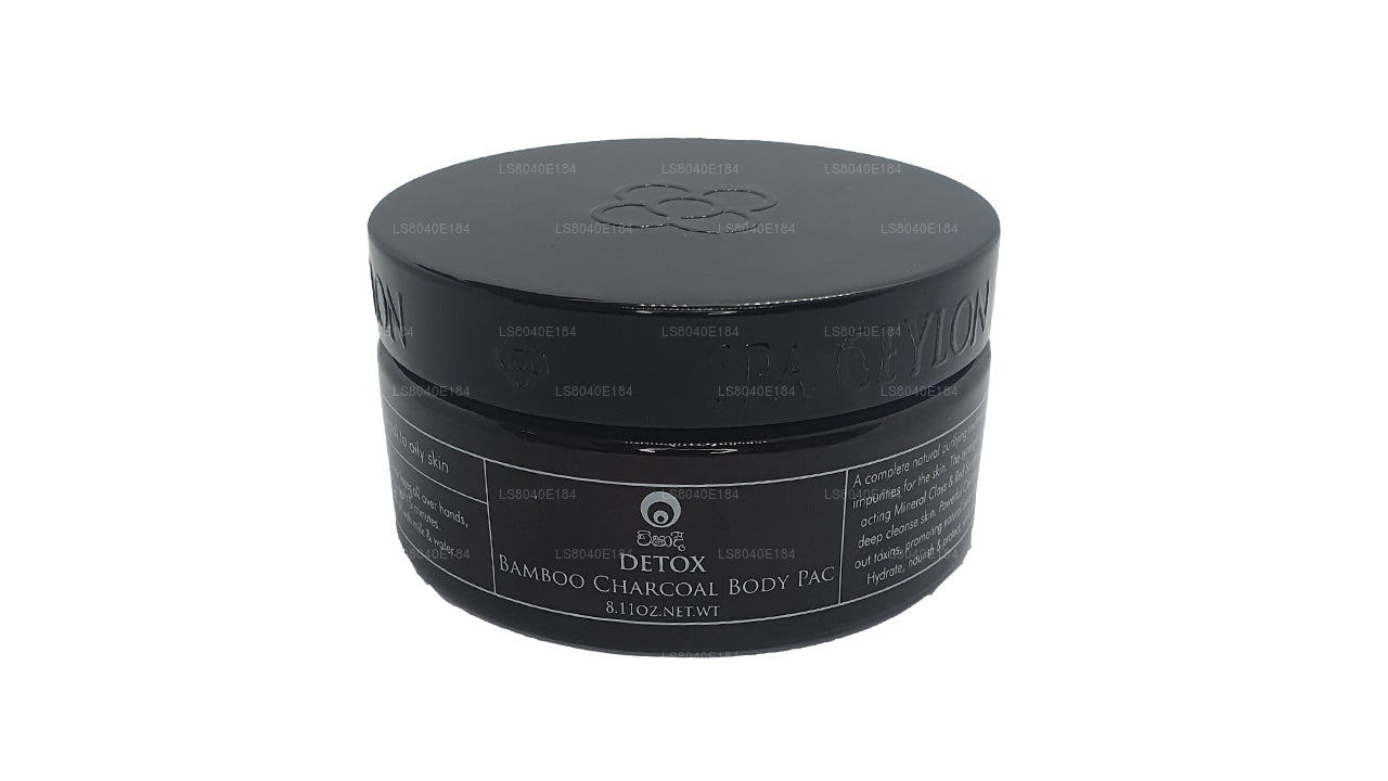 Spa Ceylon Detox Bamboo Charcoal Body Pac (230g)