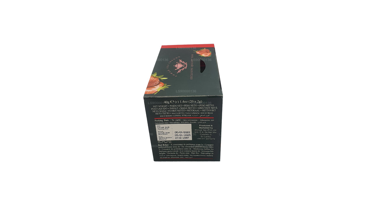 Ahmad Tea Strawberry 20 Foolium Teekotid (40g)