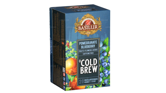 Basilur Cold Brew „Granaatõuna mustikas” (40g) 20 tee kotid