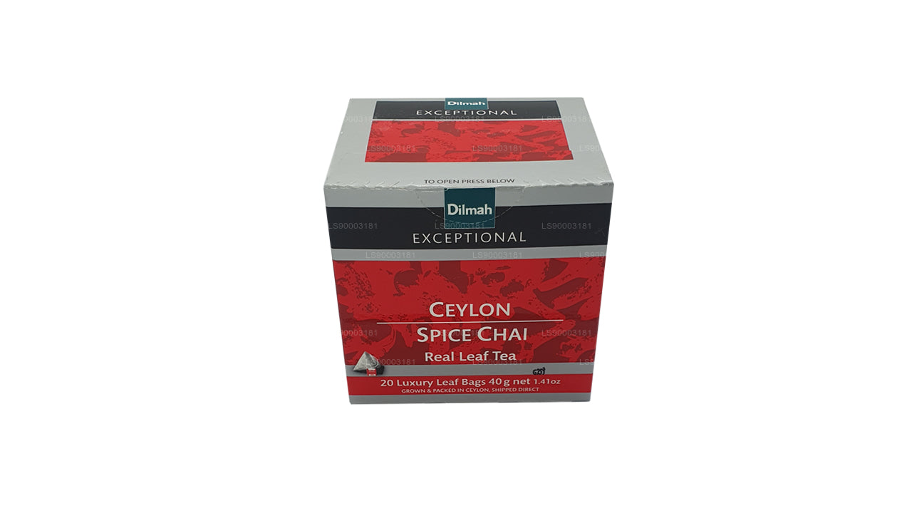 Dilmah Erakordne Ceylon Spice Chai (40g) 20 tee kotid