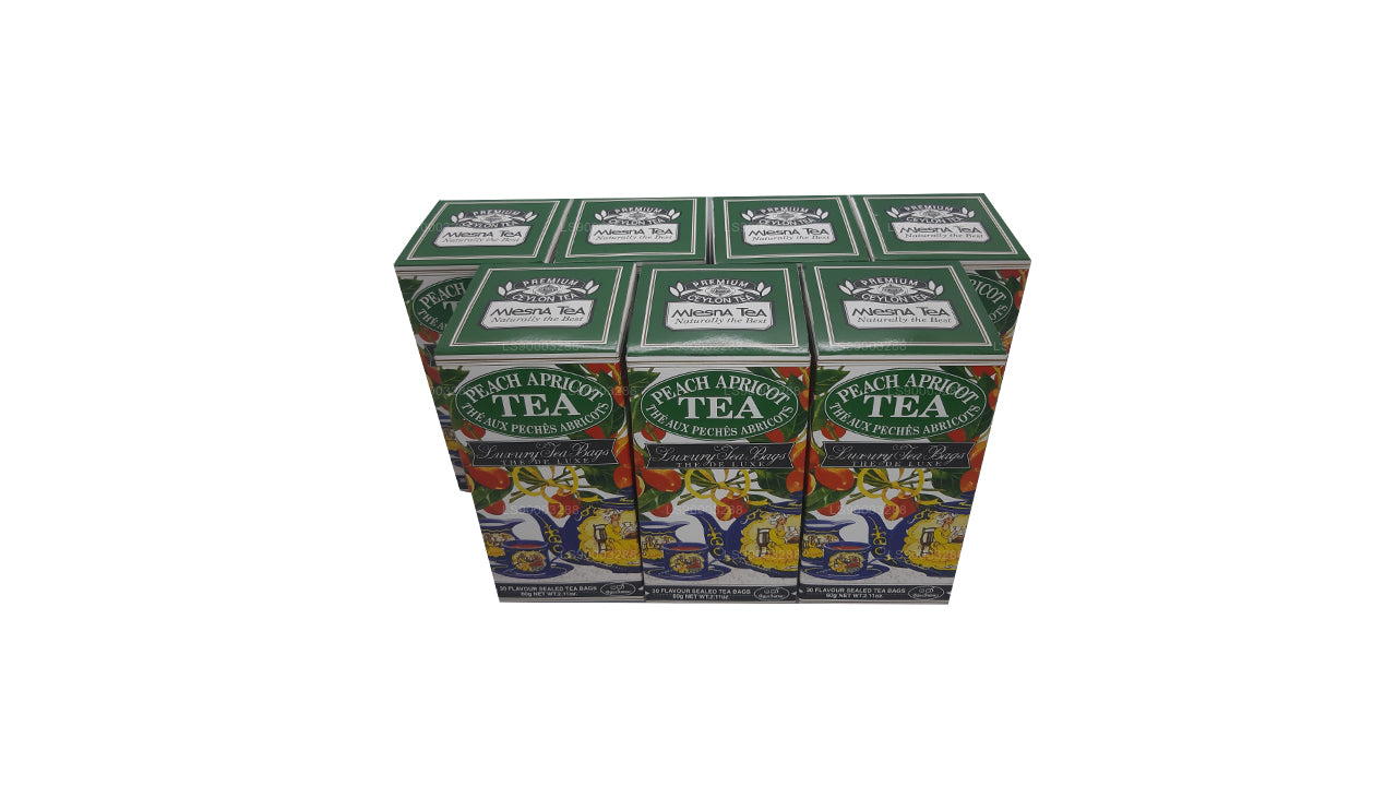 Mlesna Peach Apricot Luxury Tea Bags (60g x 7)