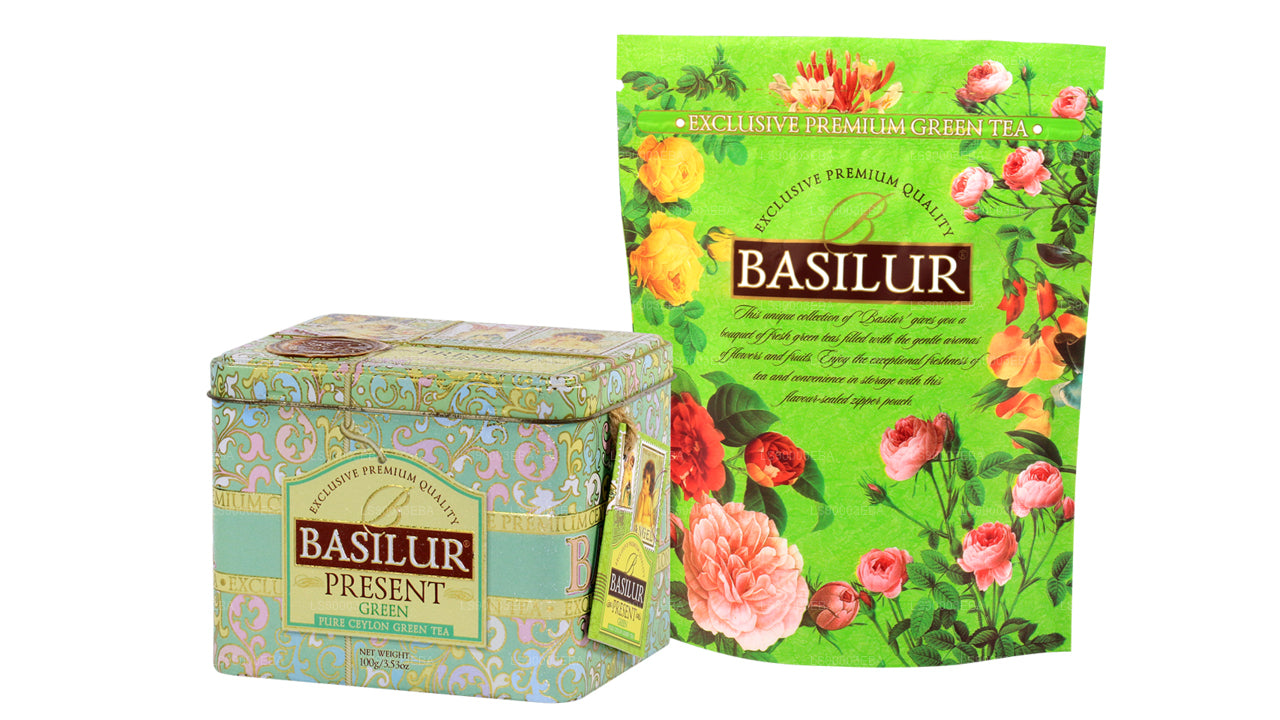 Basilur Praegune „Roheline” (100g) Caddy