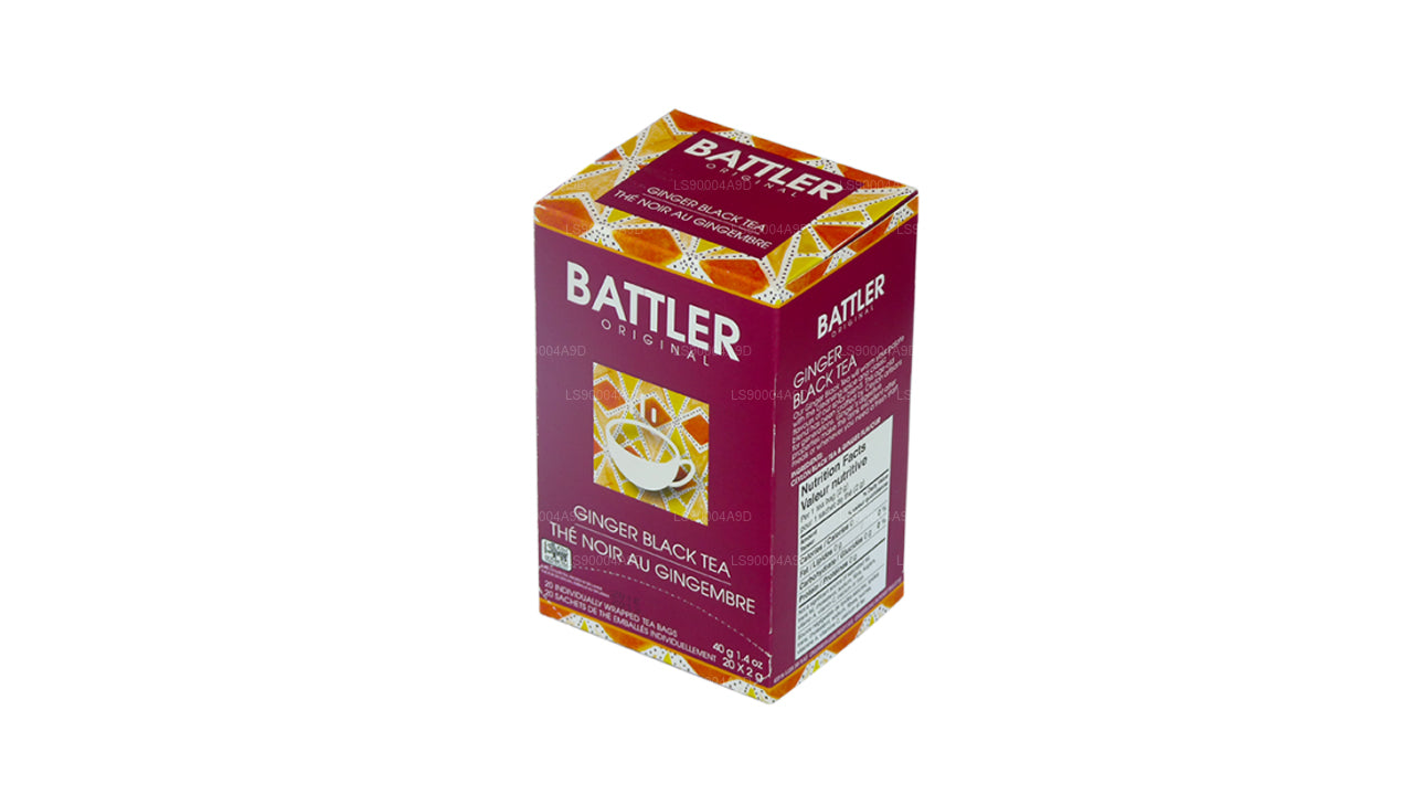 Battler Original ingveri must tee (40g) 20 teekott