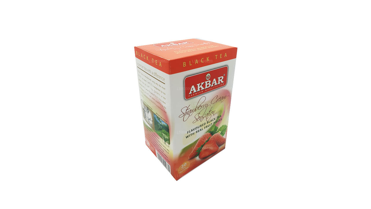 Akbar Strawberry Cream Sensation (40g) 20 Teekotid