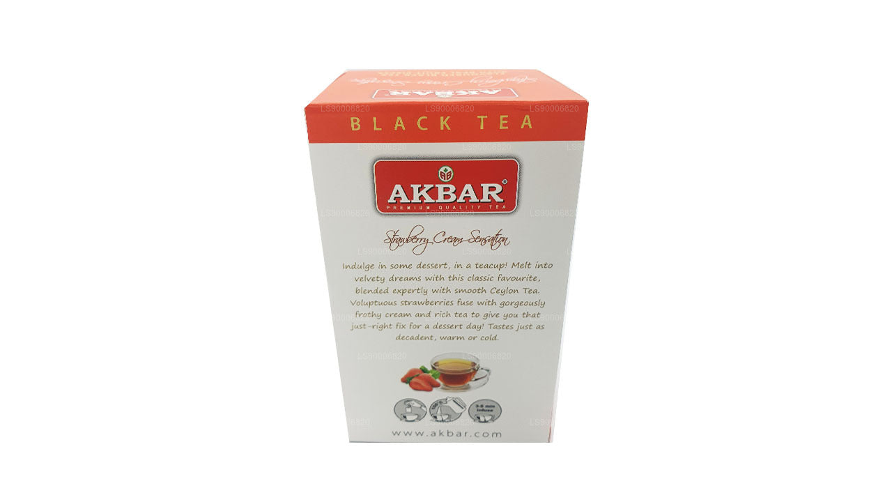 Akbar Strawberry Cream Sensation (40g) 20 Teekotid