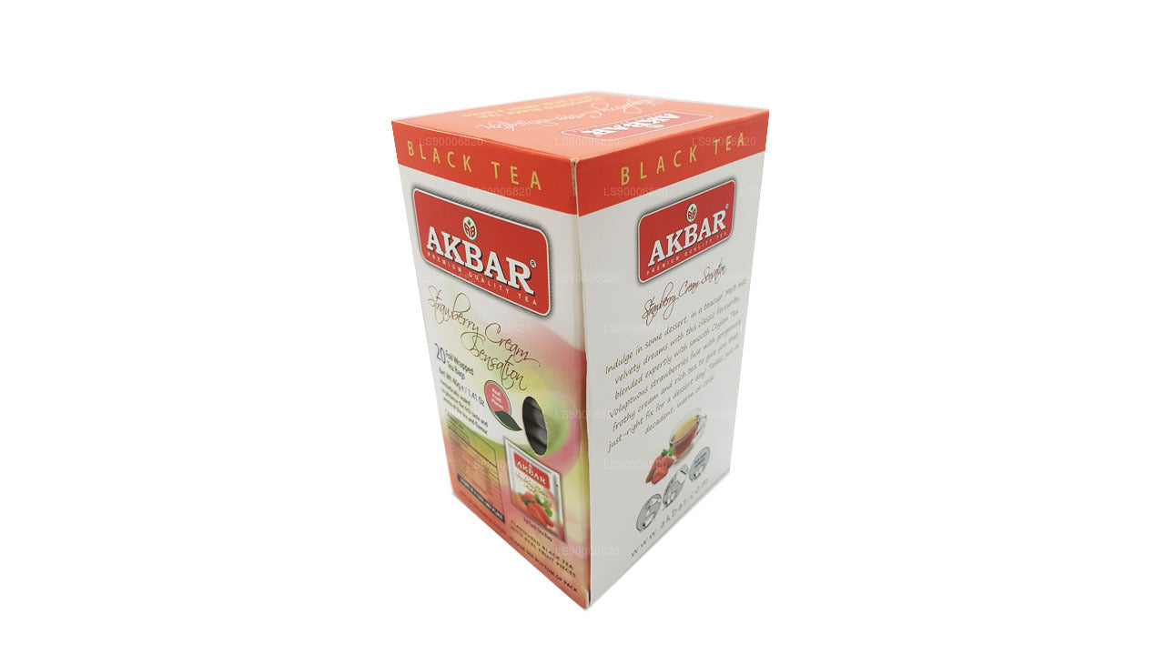 Akbar Strawberry Cream Sensation (40g) 20 Teekotid