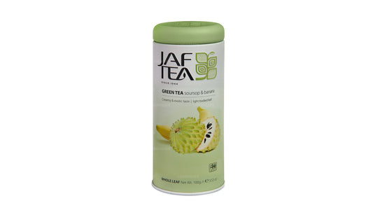 Jaf Tea Pure Roheline Kollektsioon Soursop Banaan (100g) Tin