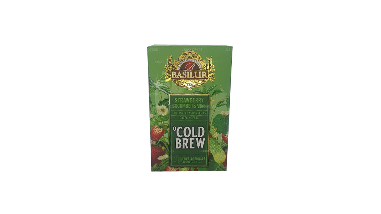 Basilur Cold Brew „Maasika kurk ja piparmünt” (40g) Karp