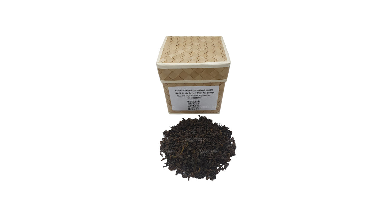 Lakpura Single Estate (Kohus Lodge) PEKOE Hinne Tseiloni must tee (100g)