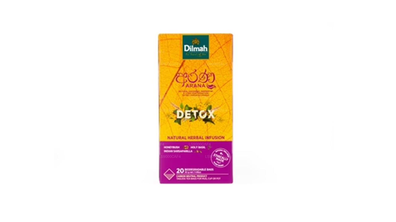 Dilmah Arana Detox looduslik taimne infusioon (20 siltideta tee kotid)