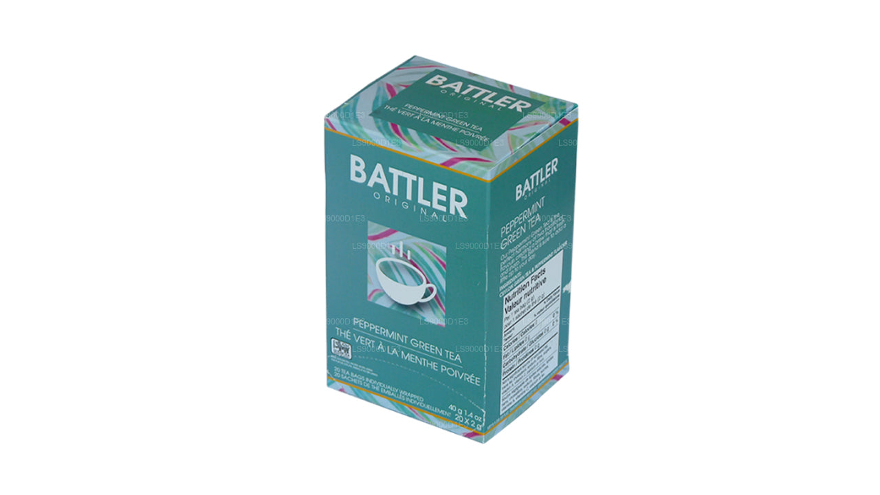 Battler Original Piparmündi roheline tee (40g) 20 teekotti